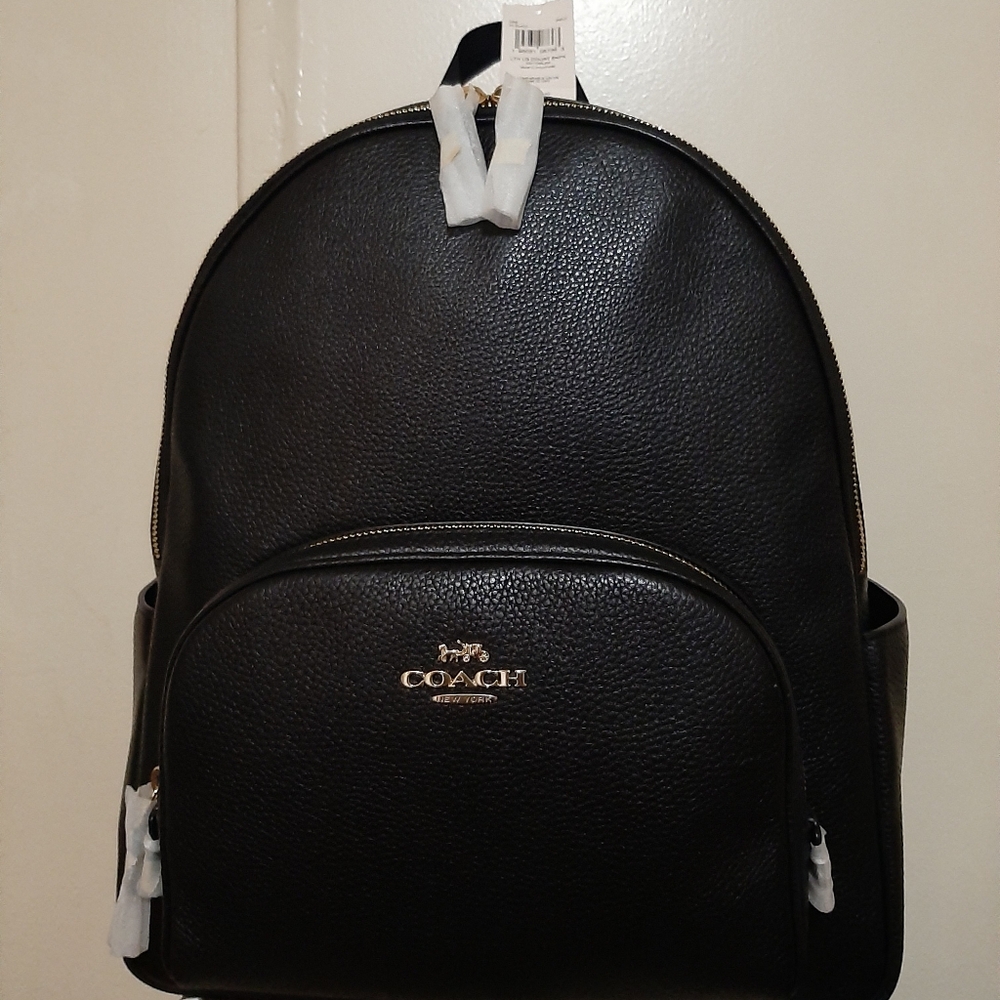 NWT Coach Large Court Backpack